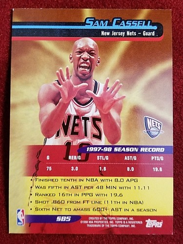 1998-99 Topps Duncan Shaq Iverson Roundball Royalty REFRACTOR Hill BGS 9.5 - Picture 345 of 411