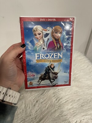 Disney Frozen Sing-Along Edition DVD Plus Mickey Mouse Short Get A