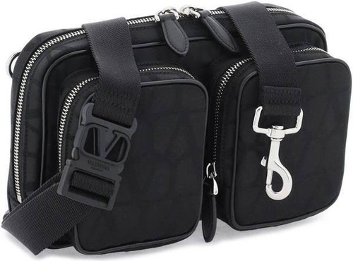 Borsa a tracolla/tracolla VALENTINO GARAVANI Toile Iconographe logo V, $1490, NUOVA!! - Foto 5 di 24