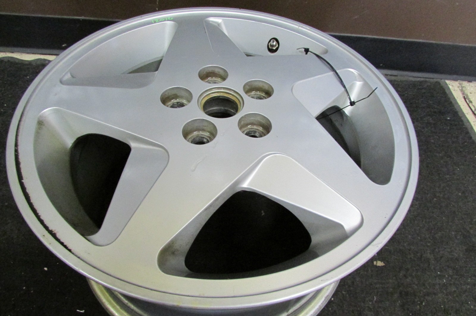 Ferrari 348 LH, Left Rear Wheel, Rim, Needs Reconditioning P/N 136538
