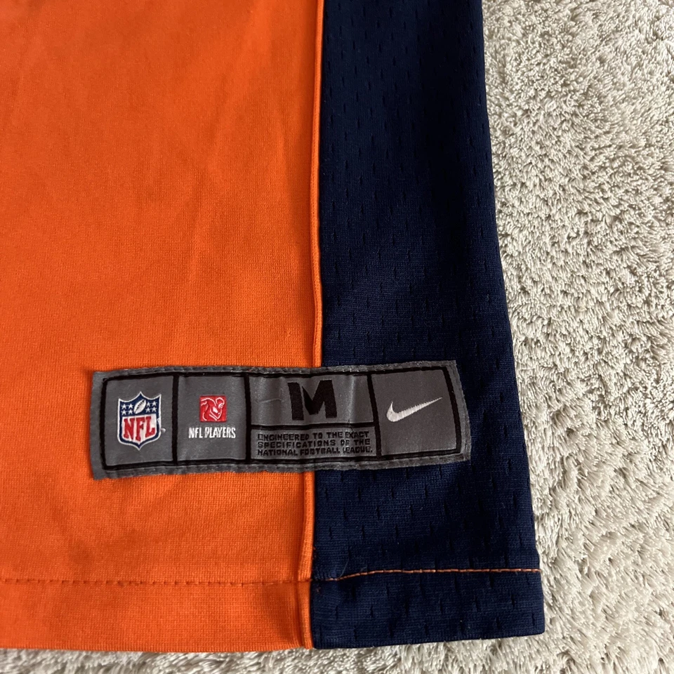 Camiseta manga curta Nike Denver Broncos futebol masculino laranja VON MILLER 58 10-12 - Imagem 3 de 4