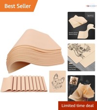Soft Tattoo Practice Skin - 30 Pcs Double-Sided for Realistic Tattoo Training