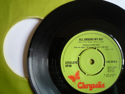 Steeleye Span    All Around My Hat    CHS 2078      VINYL LOOKS MINT 