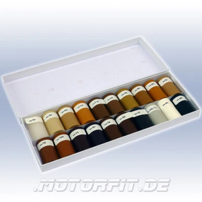 BAO Baowachs 100 F, 20 St. 1/2 Stangen, Serie F Holztöne Weichwachs