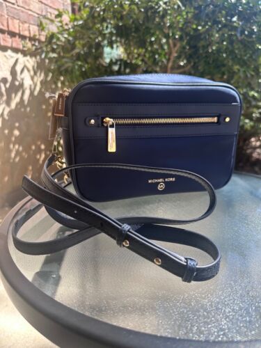 Michael Kors Jet Set Charm Large East/West Crossbody - Navy Blue