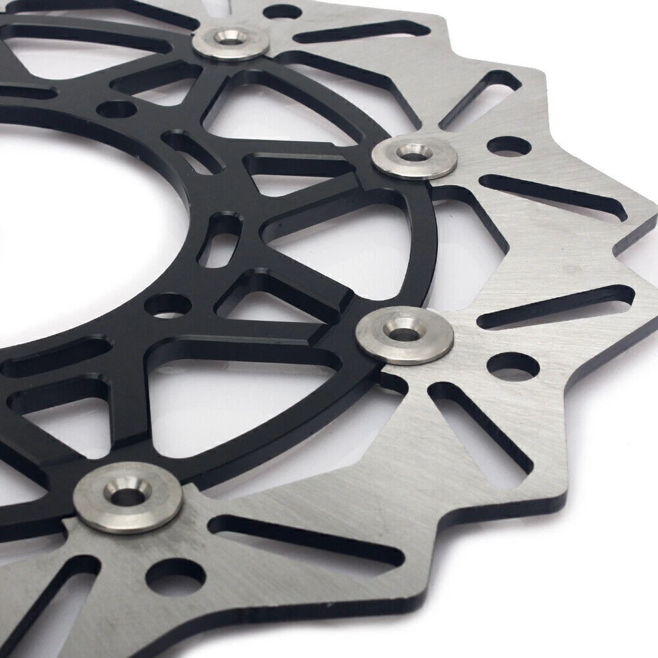 Rotores de discos de freno para Kawasaki 320 mm + adaptador KX250F KX450F KLX450R KX125/250 Foto 4 de 4