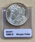 Nice Near Gem BU 1900 O Morgan Dollar - Minor Bag Marks & Very Clear Fields