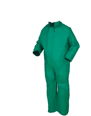 DOMINATOR MCR SAFETY GRÜN REGENOVERALL EINTEILER WASSERDICHT OVERALLS PROTECTI