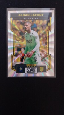 Alban Lafont (FC Nantes) Panini Score Ligue 1 2023-2024 Laser Grey