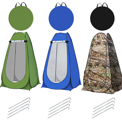 Pop-Up Sichtschutz Zelt Tragbar Outdoor Camping Dusche WC Umkleidekabine Wandern