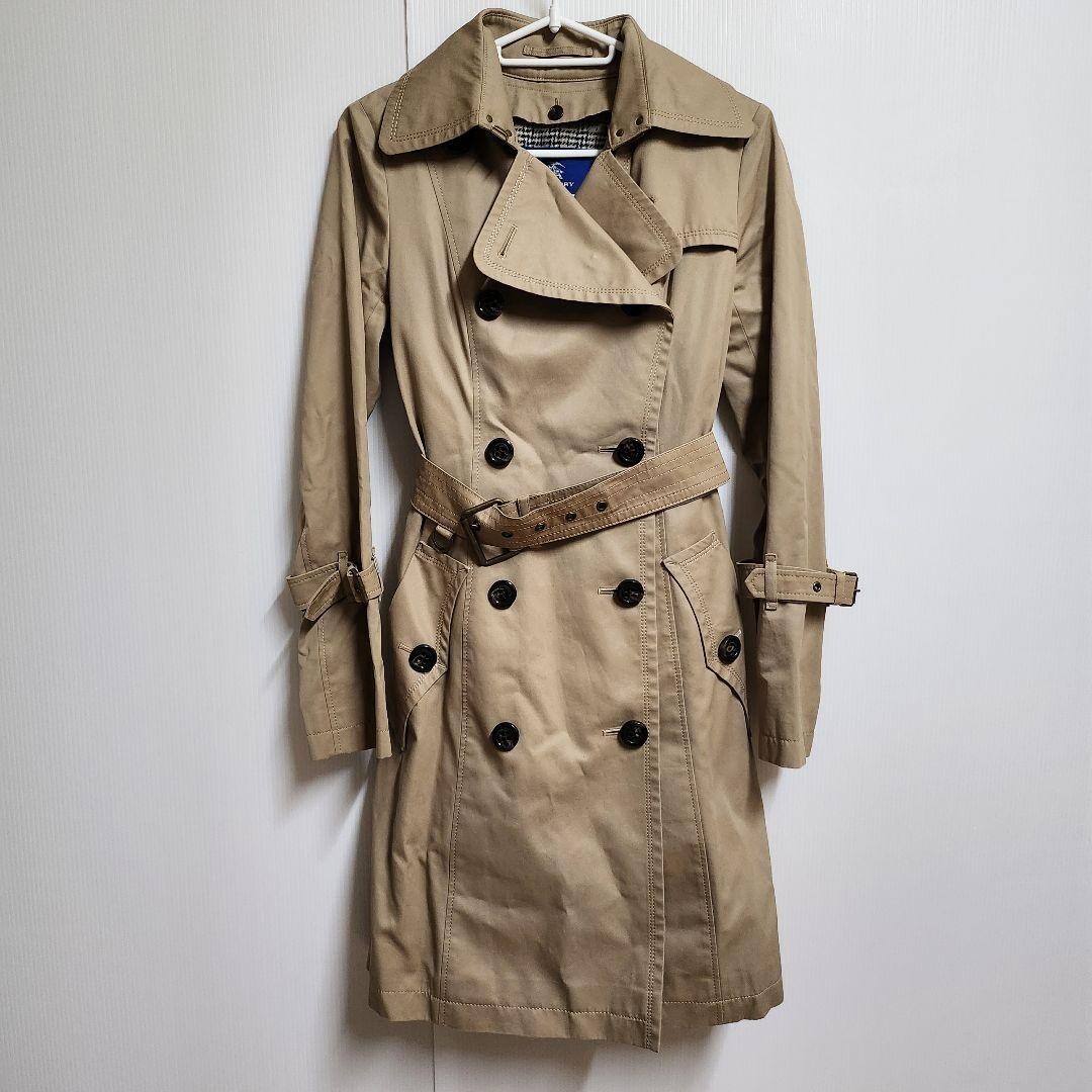 BURBERRY BLUE LABEL コート36 美品 BURBERRY BLUE LABEL コート 36