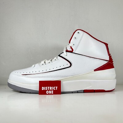 Air Jordan 2 Retro White Red CDP Countdown Pack 2008 - Size 9.5