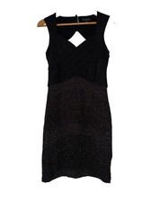 Women’s Dress GUESS Size 8 Black and Silver