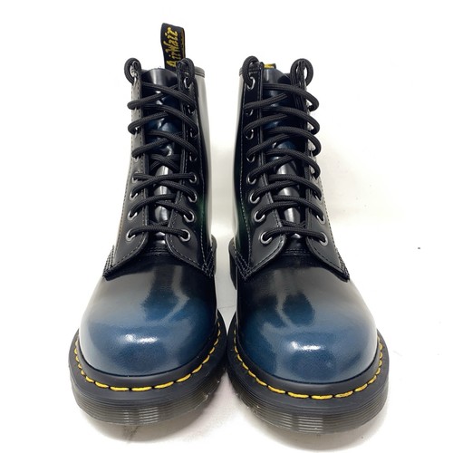 Botas con cordones Dr Martens 1460 de cuero cepillado multicolor nuevas sin etiquetas. - Imagen 11 de 17