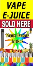 VERTICAL SMOKE SHOP TOBACCO CHOOSE YOUR SIZE PERF WINDOW VINYL DECAL NEW