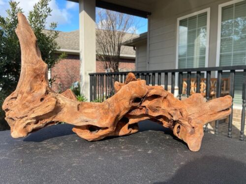 PRE-SOAKED DRIFTWOOD AQUARIUMS FISH RIPTILES DECORATION PET SUPPLIES ART GARDEN