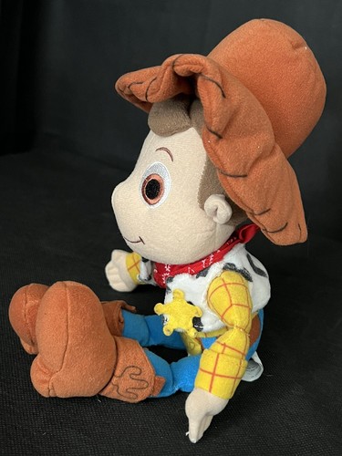 Disney Baby Pixar Toy Story Woody 2019 Cowboy Stuffed Plush 9”. Zap - Picture 4 of 13