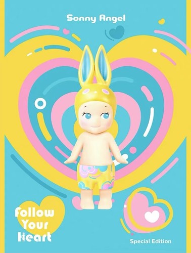 Lindo conjunto de figuras adorno muñeca Sonny Angel Follow Your Heart edición especial - Imagen 8 de 9