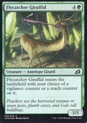 Flycatcher Giraffid 153 Foil Common Ikoria: Lair of Behemoths