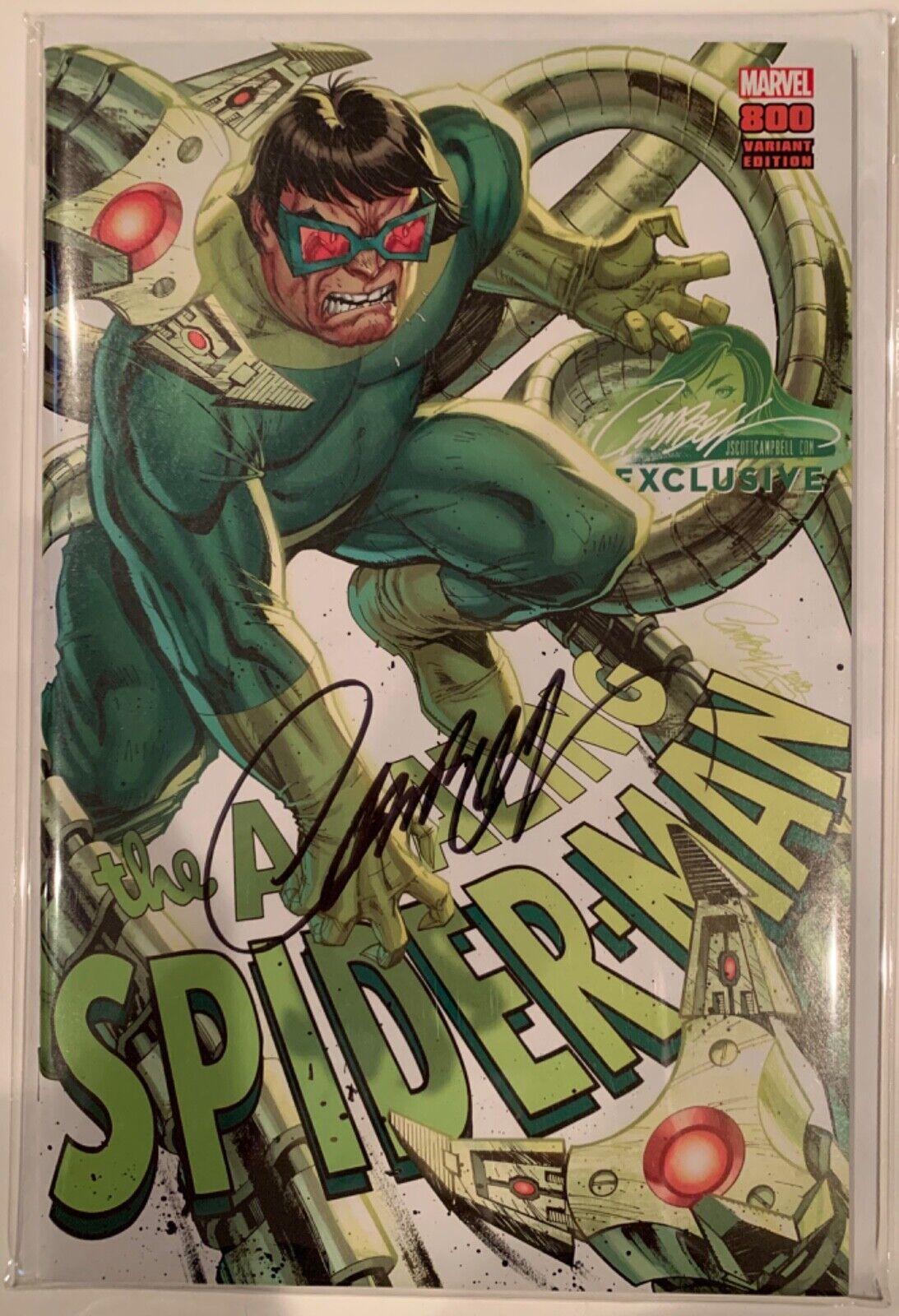 J. Scott Campbell: Amazing Spider-Man #800 VIRGIN EXCLUSIVE cover G Doctor  Octopus – J. Scott Campbell Store