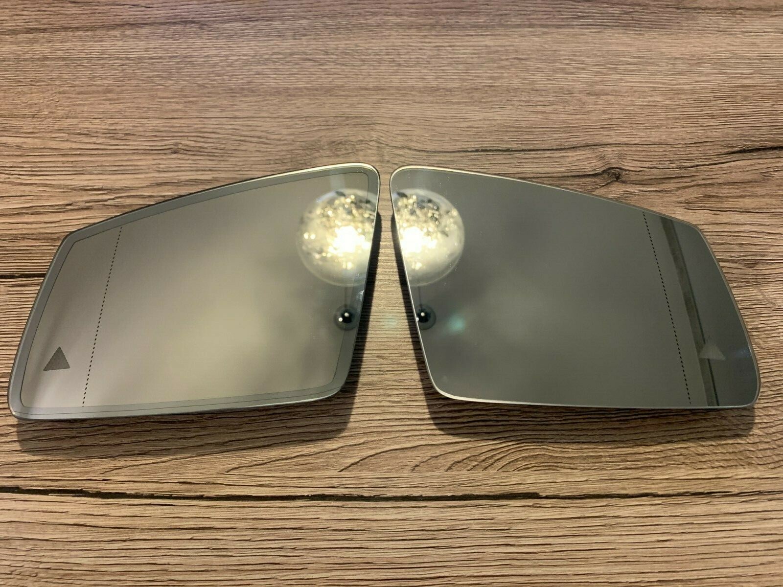 Mercedes C E S W204 W212 W221 OEM Mirror glass SET LH RH Dimming 
