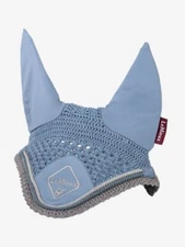 LeMieux Classic Fly Hood - Ice Blue/Grey
