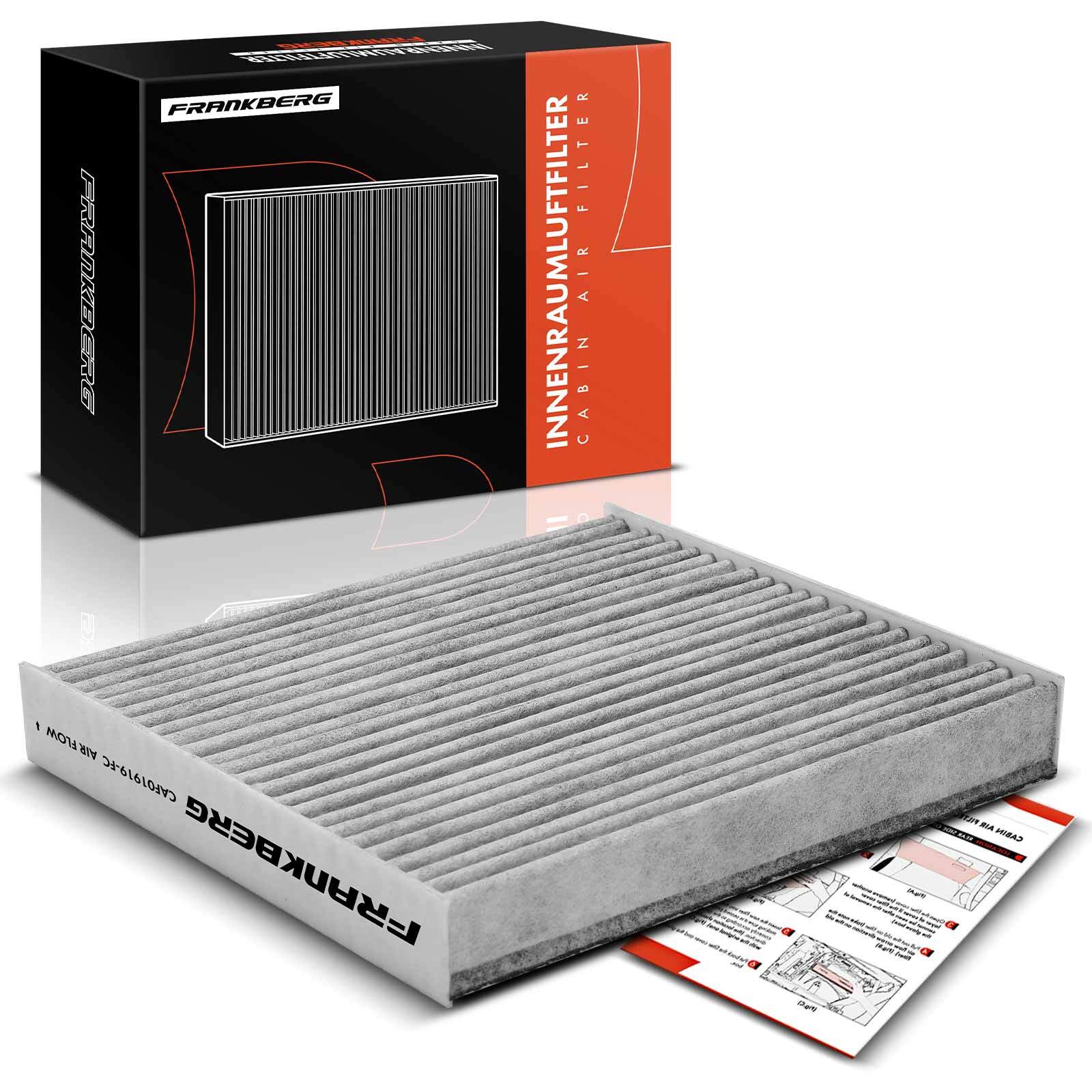 FRANKBERG Cabin Air Filter for Toyota Yaris 12-20 Corolla 13-19 Auris 06-18 RAV4