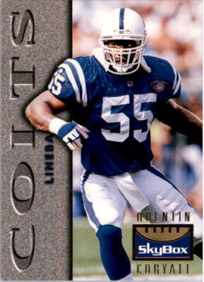 1995 SkyBox Premium #52 Quentin Coryatt - NM