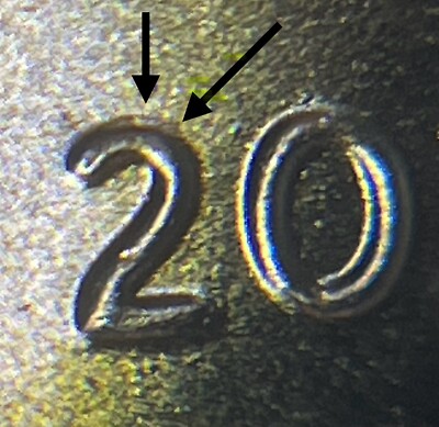 2025-P   Doubled Die NEW VARIETY BU Lincoln Shield Cent 1c Penny DDO DATE