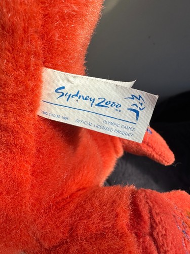 Vintage Sydney 2000 Olympic Games Mascot SYD the Platypus Official Merch - Picture 7 of 7