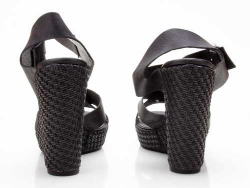 Sandalias de mujer Vic Matie Sandalo 4C9172D tacón alto negras - Imagen 5 de 6