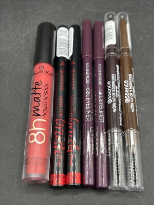 Essence Make Up Lot liquid lipstick & Brush liner, brow & Eyeliner gel Pens  New