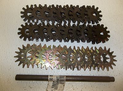 TARGET CONCRETE PLANER GRINDER SCARIFIER PARTS Shaft, Beam & Star Cutters 