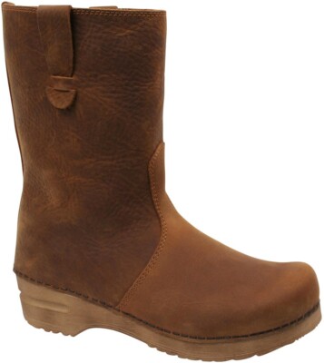 Sanita Damen Stiefel Original-Yasmina Cognac UK