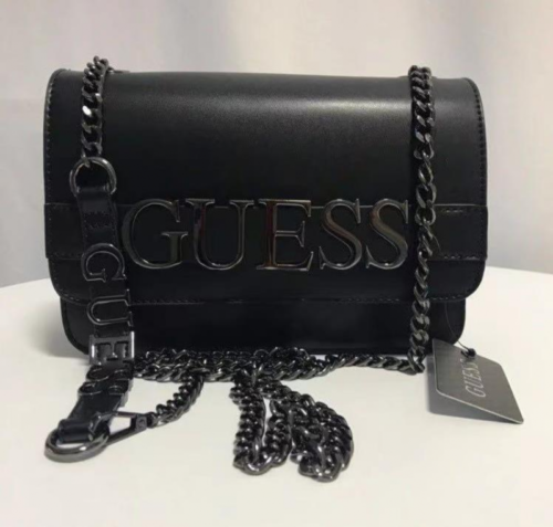 GUESS NEW Women Shoulder Messenger Bag Letter LOGO Crossbody Satchel Chain  Bag.. | eBay