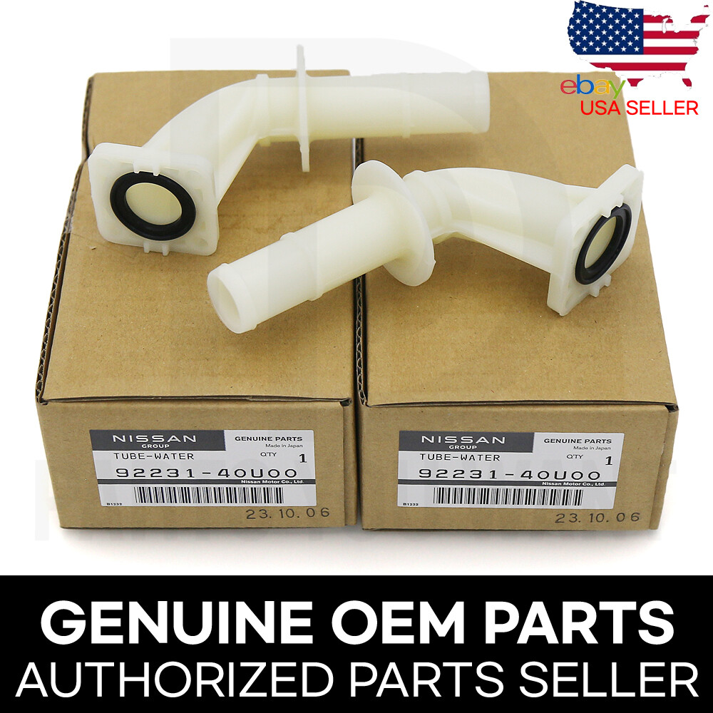 GENUINE Nissan 95-03 Maxima OEM Engine Coolant Water Pipe Tube SET 