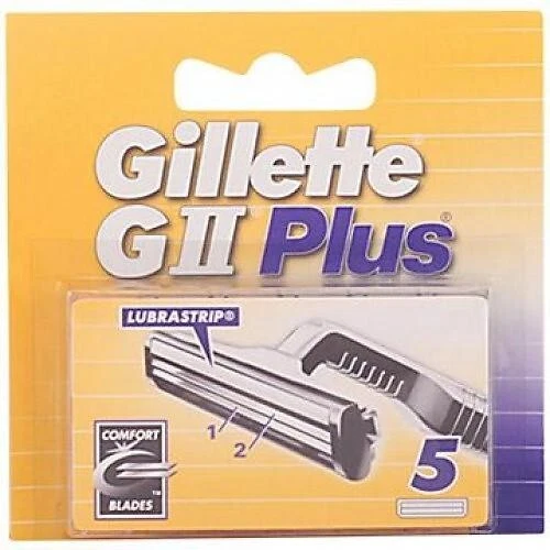 Lot De 12 Lames Gillette GII - Recharges Pour Rasoir Vintage Gilette G2 - Neuf