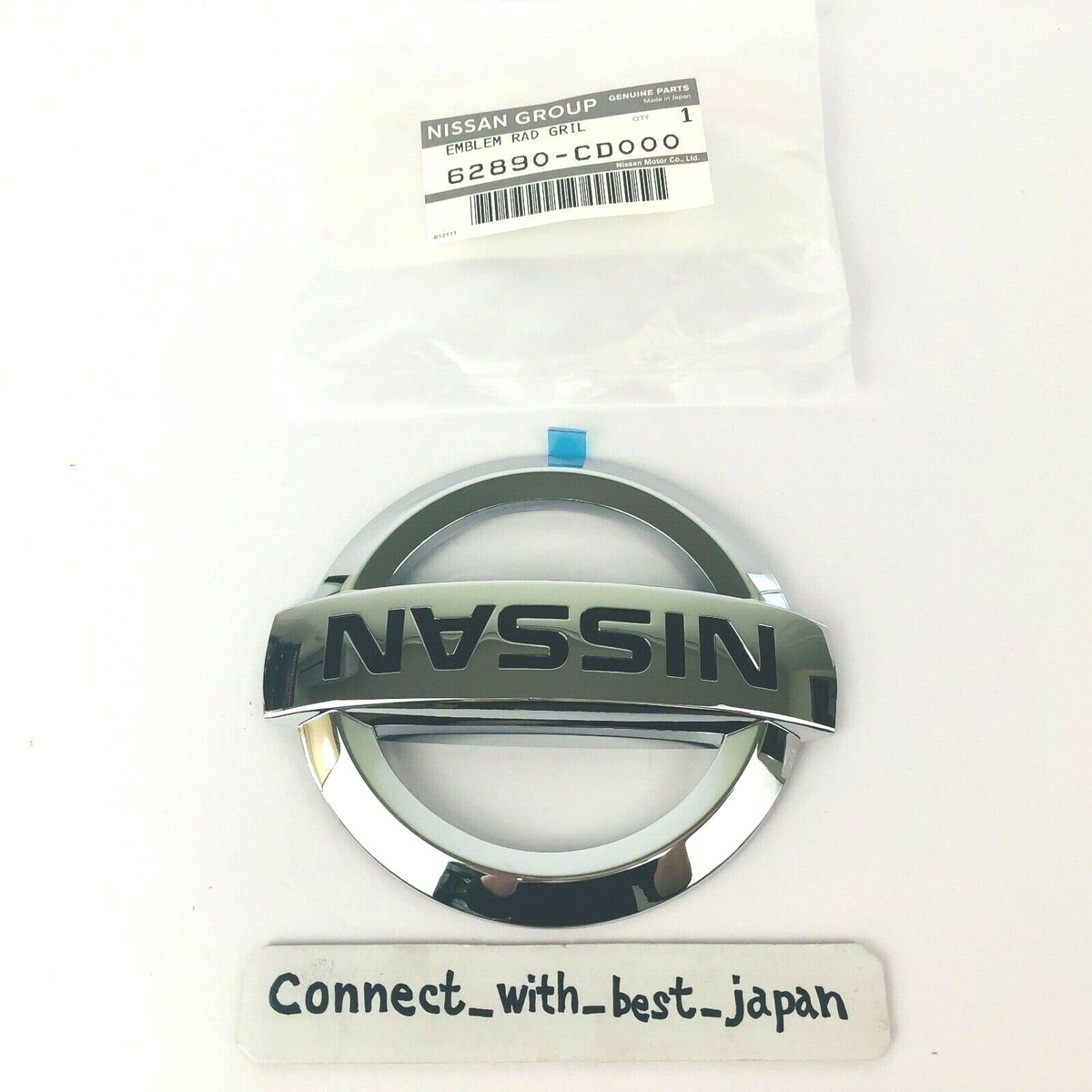 NISSAN GENUINE 62890-CD000 03-08 350Z Z33 Front Chrome 