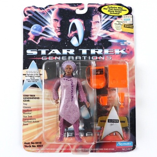 194 Playmates Star Trek Generations Guinan Action Figure Whoopi Goldberg