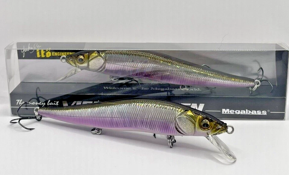 Megabass Vision Oneten 110 Jerkbait - GG Flashing Wakasagi