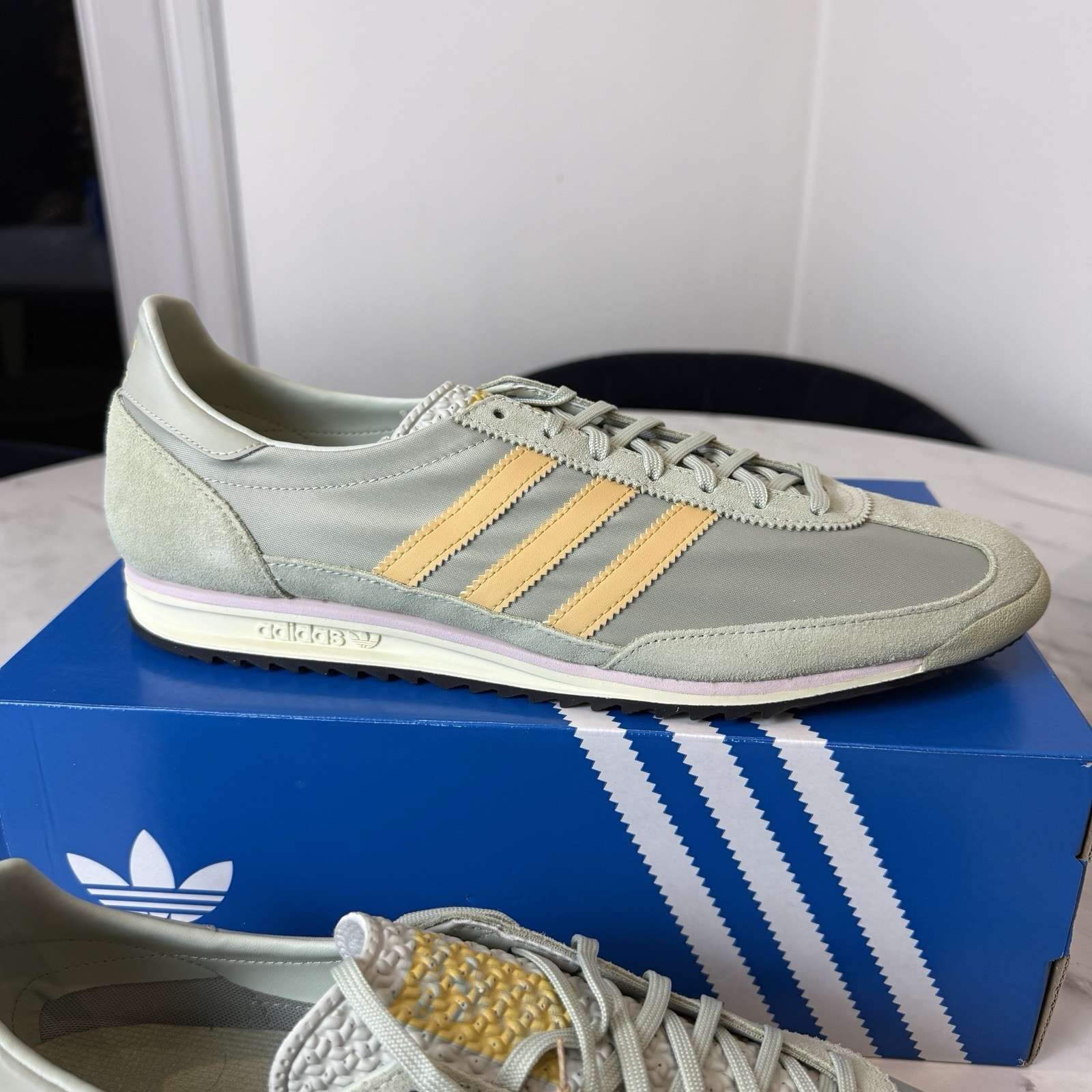 Adidas SL 72 OG W Trainers Women’s UK 12.5 Big Size Retro Running IE3476 New image 3