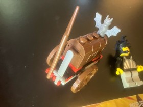 Lego 6028 Treasure Guard Cart Complete Set Instructions Castle Fright Knight Bat
