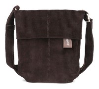 zwei Mademoiselle.M M45 UmhäNgetasche Tasche Cord - Espresso Dunkelbraun Neu