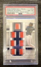 2020 Panini National Treasures - Game Gear Materials Sixes Yordan Alvarez...