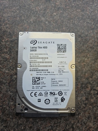 Seagate Laptop Thin HDD 500GB SATA