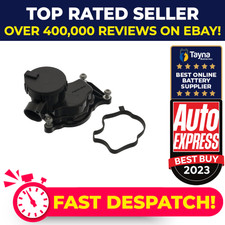 Engine Block Breather fits BMW X5 E70 3.0D 07 to 08 11127803790 11127809512 Febi
