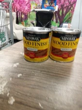  2 Pkg Minwax Special Walnut Wood Finish Stain 8 Fl Oz 511 Dt