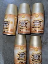5 Glade Automatic Spray Refills COOKIE CARAMEL RUSH