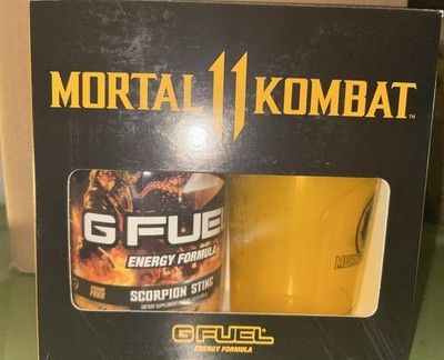 GFUEL Scorpion Sting Collector's Box BRAND NEW SEALED TUB LIMITED EDITION