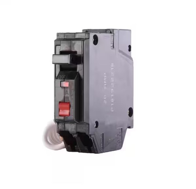 #ad GE 20 AMP 1 Pole Ground Fault Breaker with Self Test # THQL1120GFTP NEW SEALED $35.99